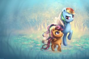 Rainbow wing Ponyville Ponies8049716982 300x200 - Rainbow wing Ponyville Ponies - Wing, rainbow, Ponyville, Ponies, Jellyfishes
